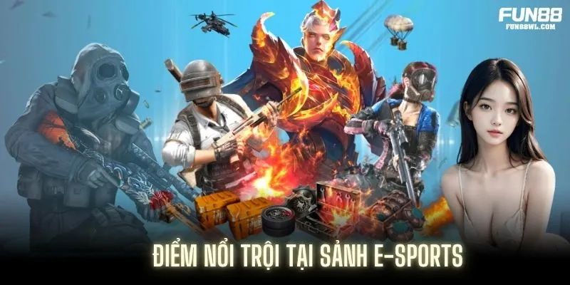 Ưu điểm nổi bật mà người chơi thích chọn Sảnh E-sports giải trí